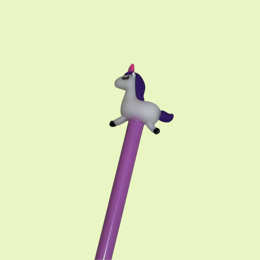 Kawaii Purple Gel Pen (10 shapes)