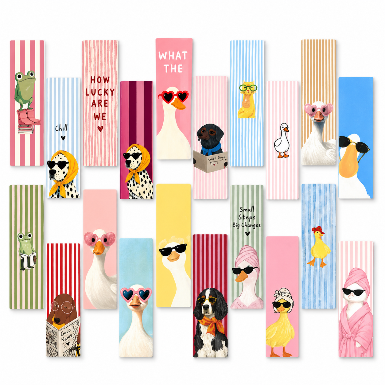 Exquisite Animal Set Bookmarks