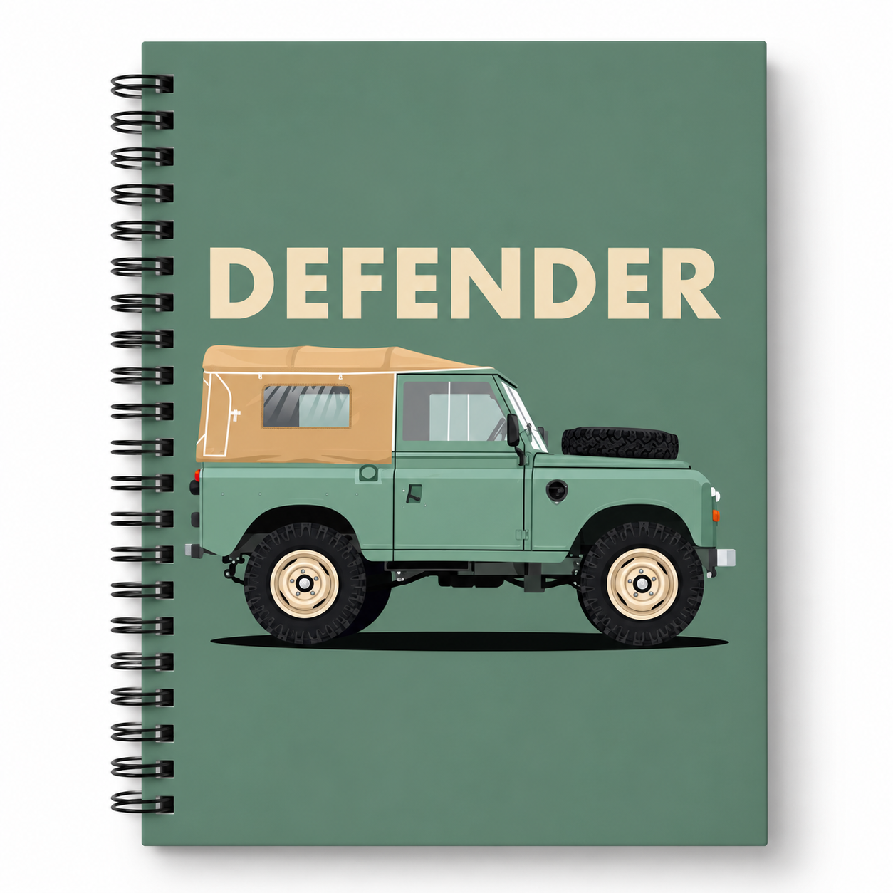 Defender A5 Spiral Notebook