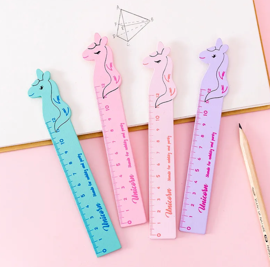 Kawaii Unicorn Ruler