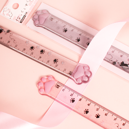 Paper Bear Shop Kawaii Cat paw ruler