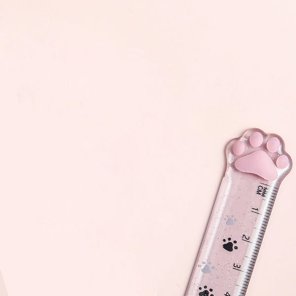 Paper Bear Shop Kawaii Cat paw ruler