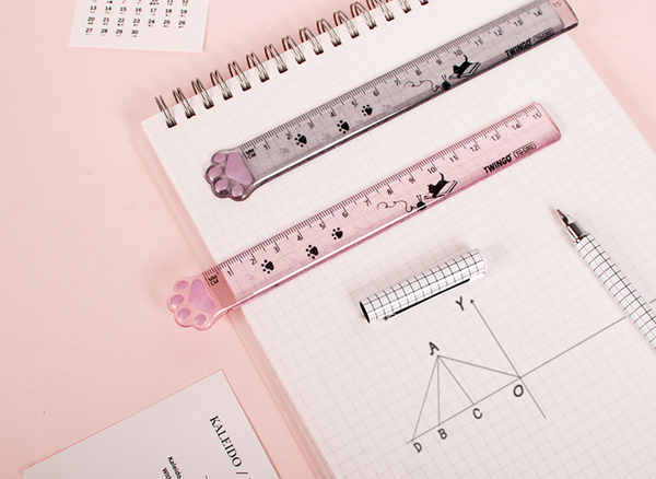 Paper Bear Shop Kawaii Cat paw ruler