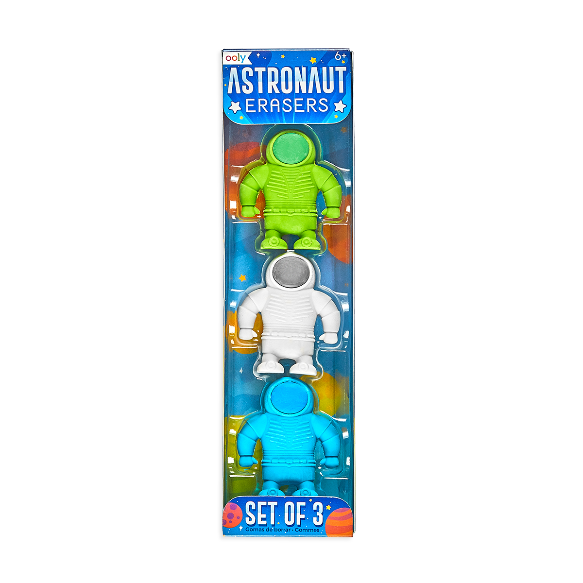 Paper Bear Shop OOLY Astronaut Erasers