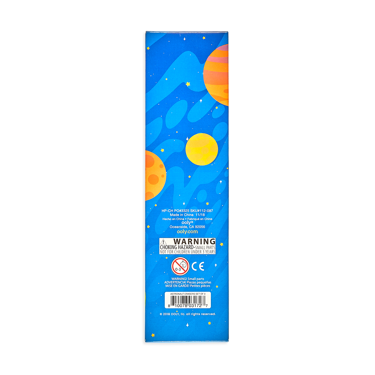 Paper Bear Shop OOLY Astronaut Erasers