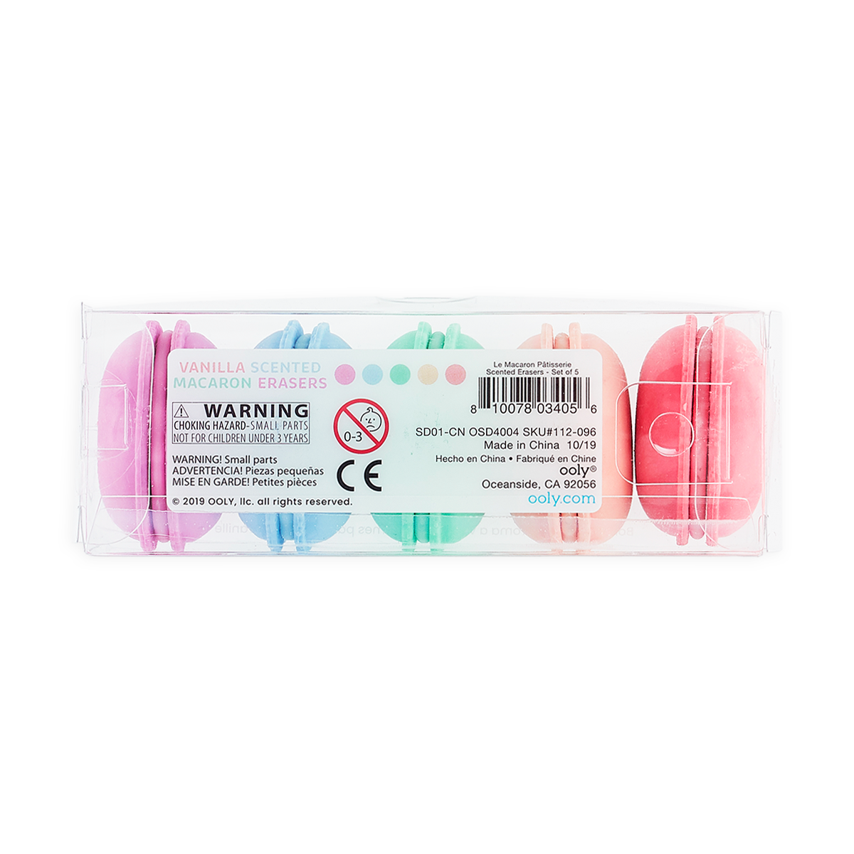 Paper Bear Shop OOLY Le Macaron Patisserie Scented Erasers