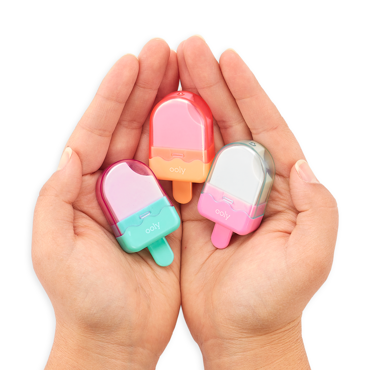 Icy Pop Erasers (Set of 3)