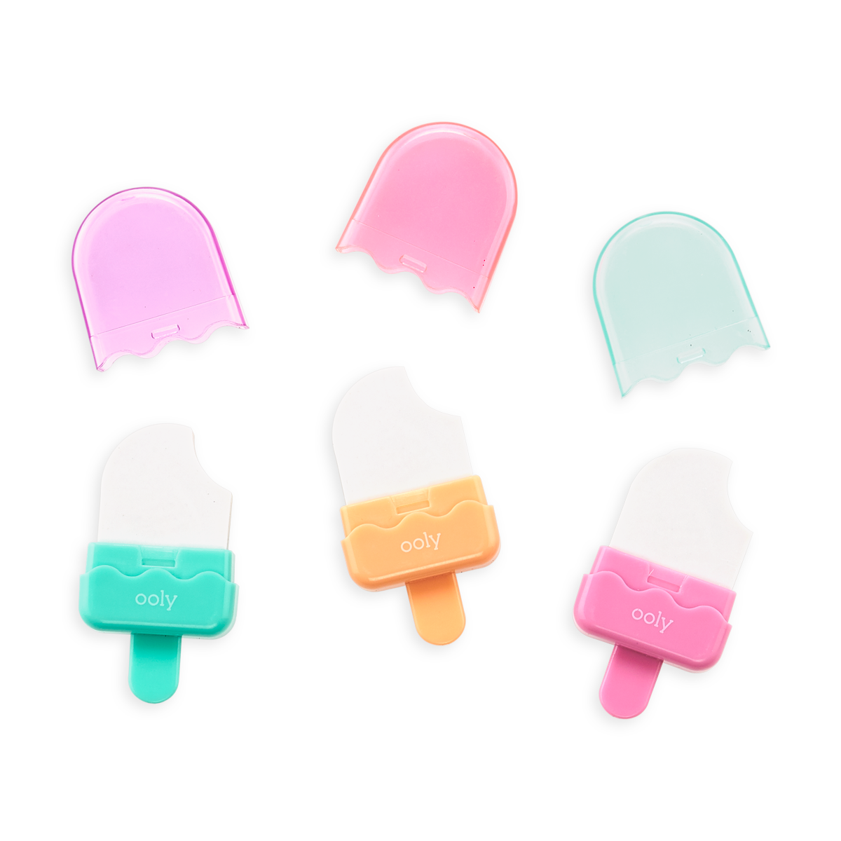 Icy Pop Erasers (Set of 3)