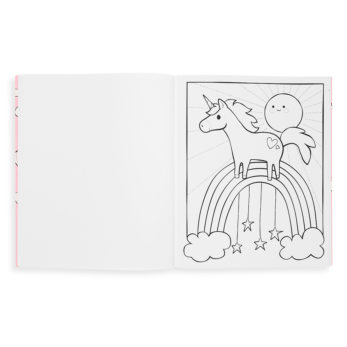 Color-in' Book: Enchanting Unicorns