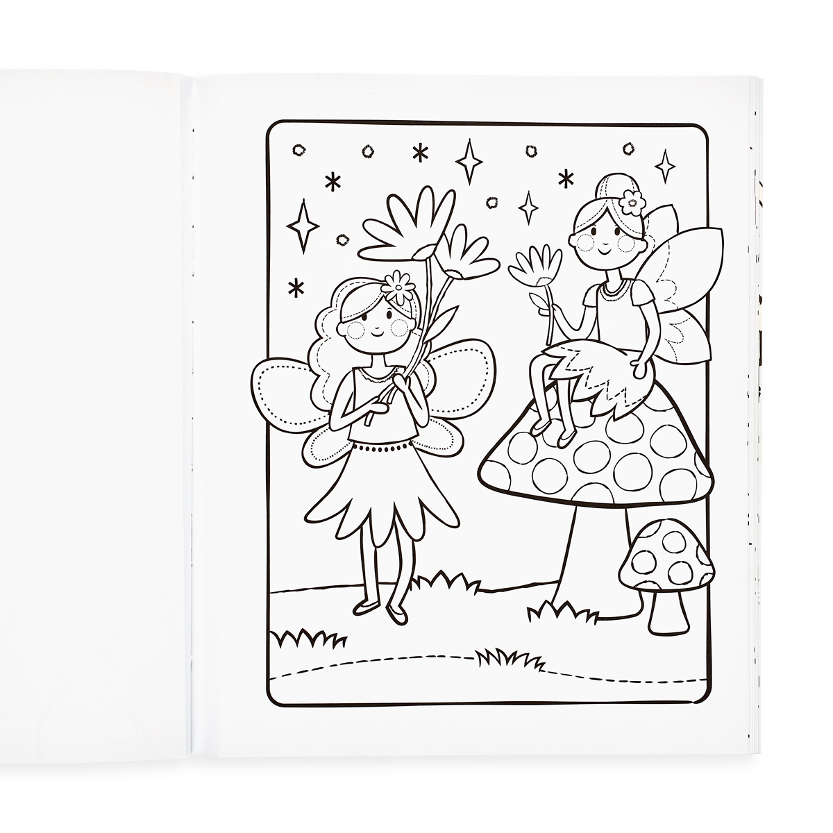Color-in' Book : Princess & Fairies