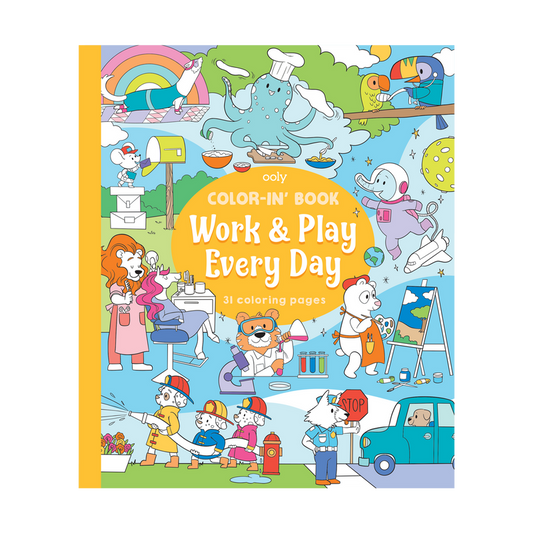 Coloring Book - Work & Play Everyday