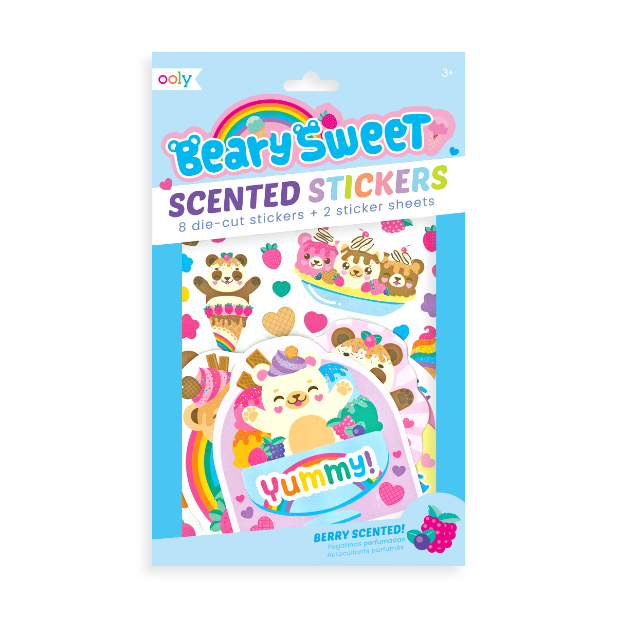 Paper Bear Shop OOLY Scented Scratch Stickers: Beary Sweet