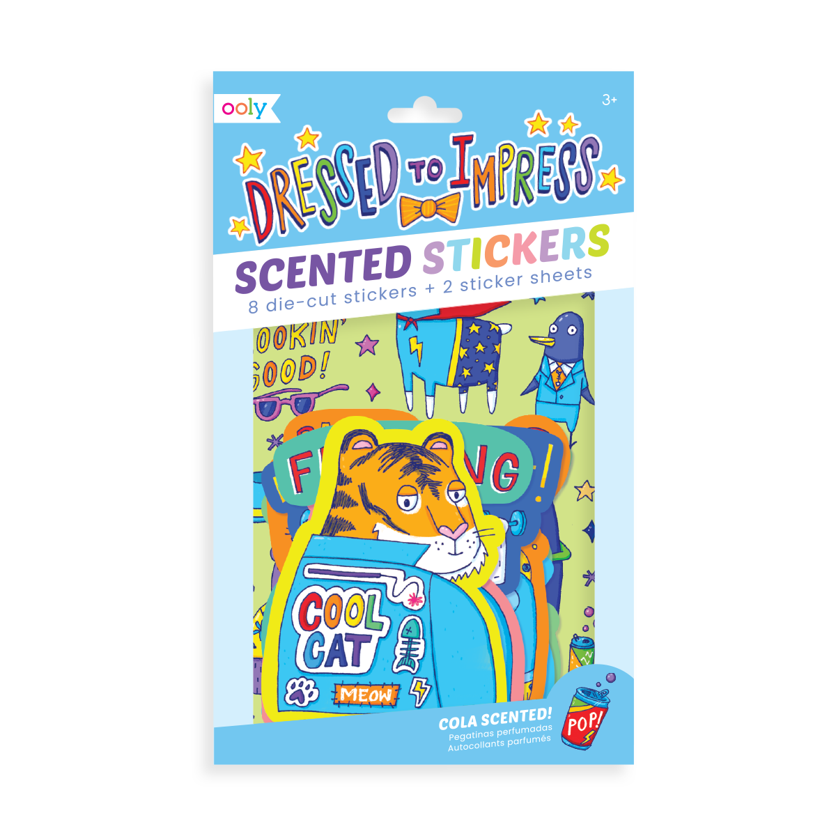 Paper Bear Shop OOLY Scented Scratch Stickers: Dressed to Impress