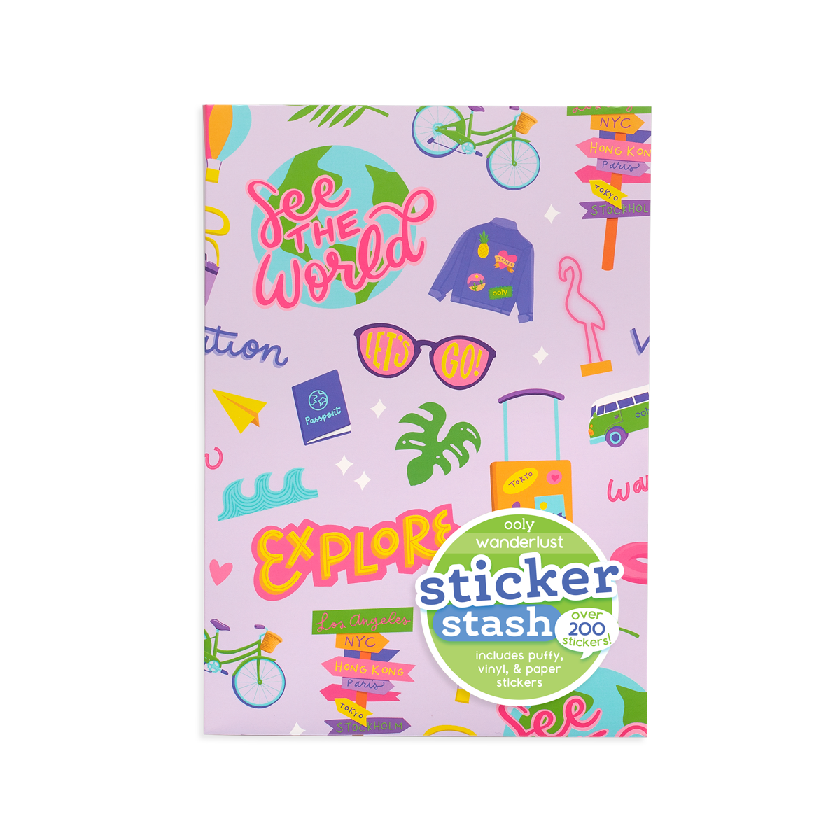 Sticker Stash - Wander Lust