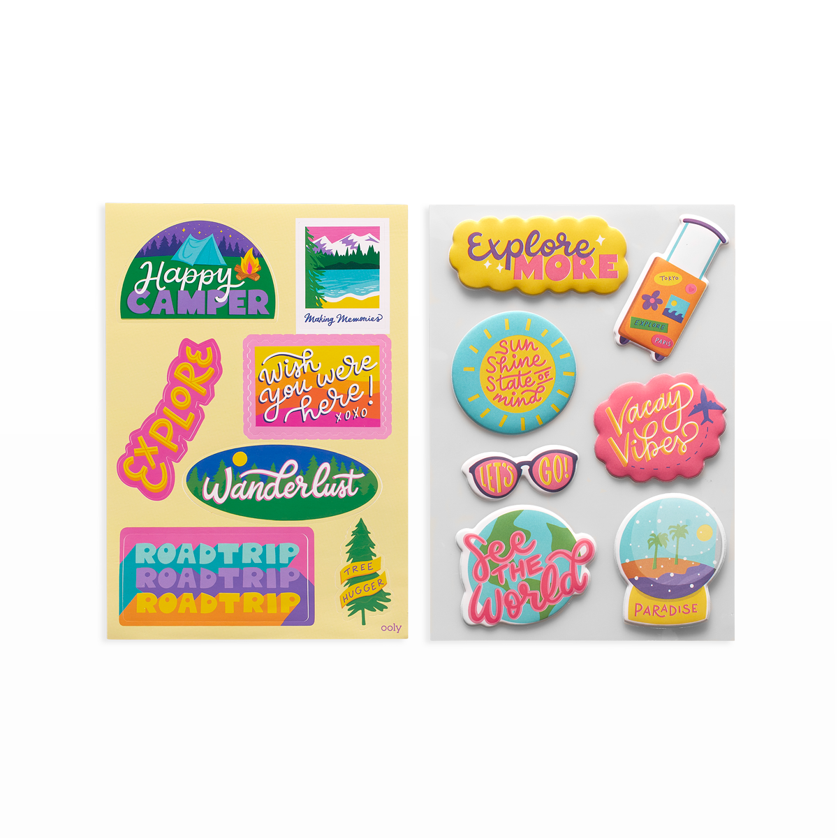 Sticker Stash - Wander Lust