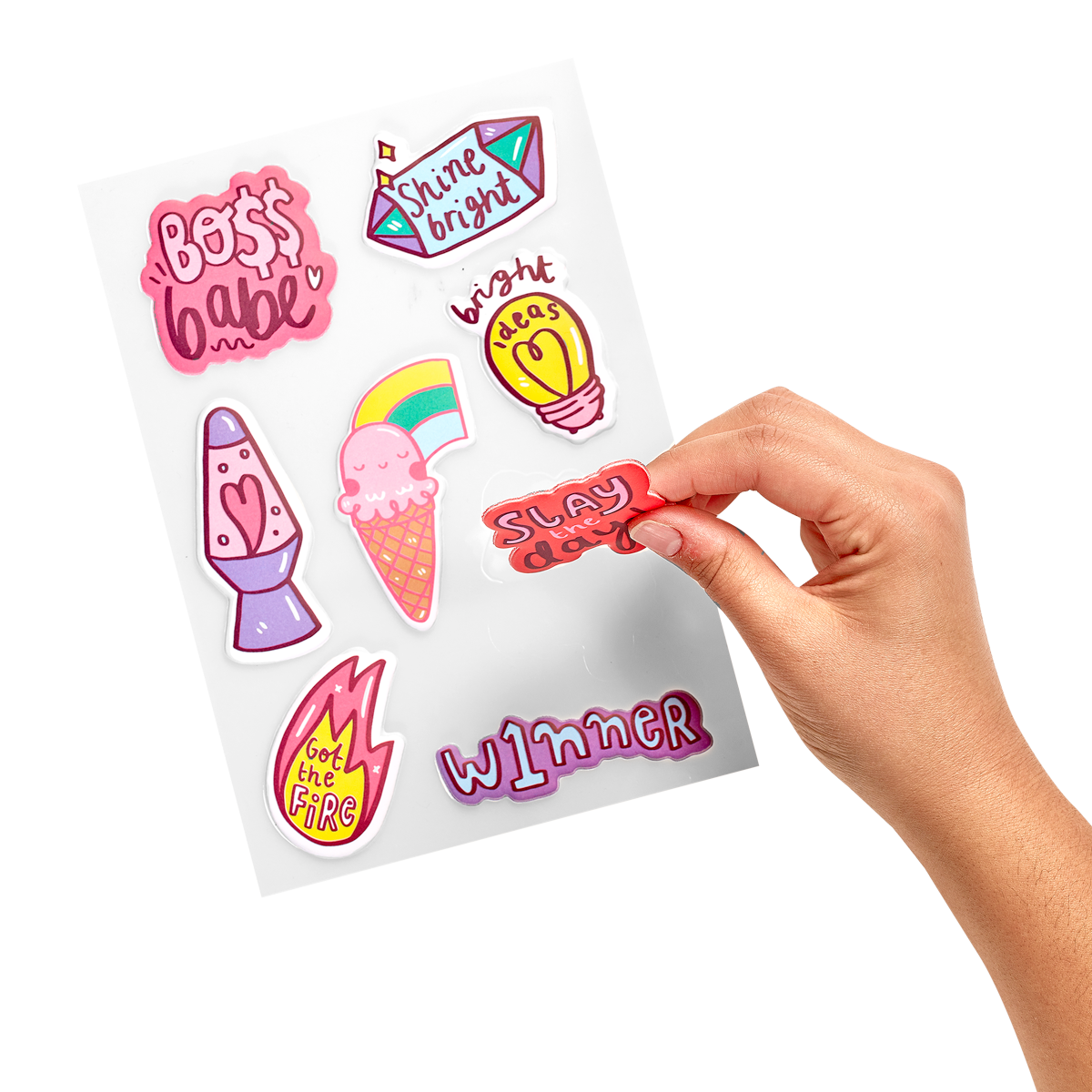 Sticker Stash - Girl Boss