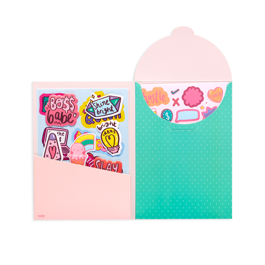 Paper Bear Shop OOLY Girl Boss Sticker Stash