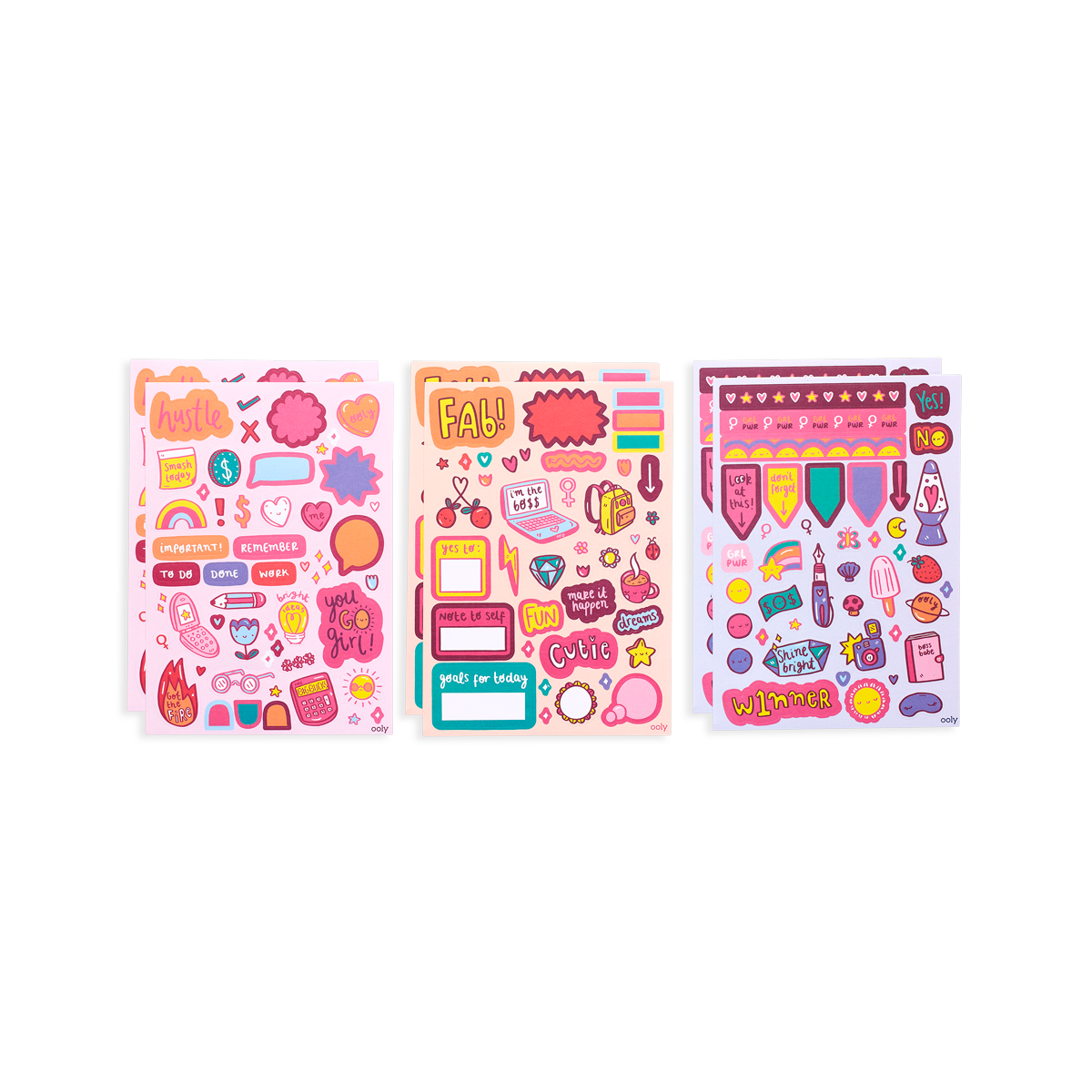 Paper Bear Shop OOLY Girl Boss Sticker Stash