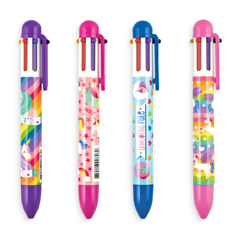 6-click Pens - Unique Unicorns