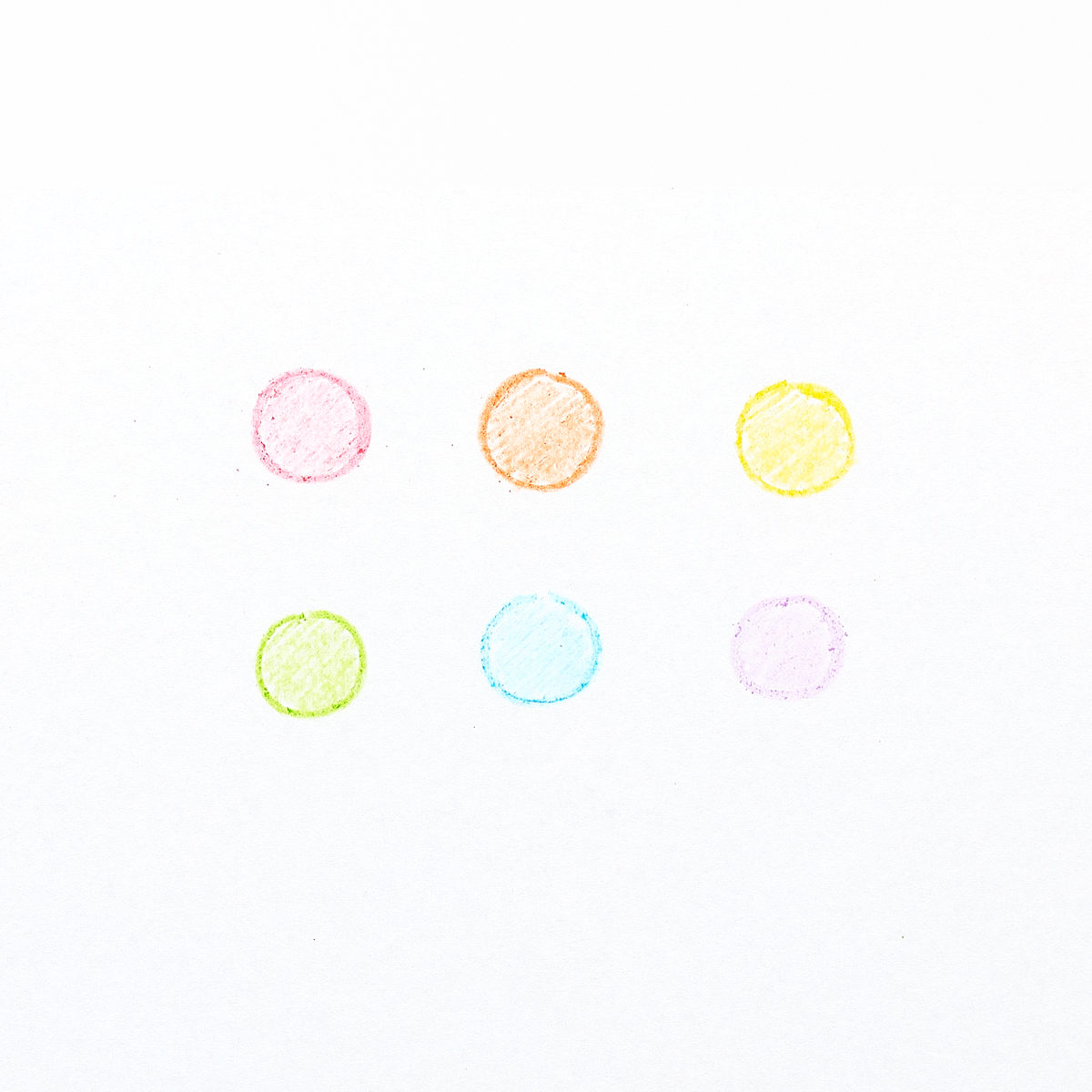 Paper Bear Shop OOLY Rainbow Scoops Stacking Erasable Crayons