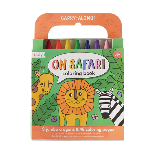 Carry Along Coloring Book - On Safari