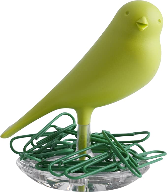 Qualy nest sparrow pin holder