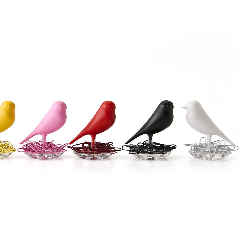 Qualy nest sparrow pin holder