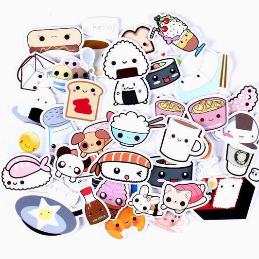 Paper Bear Shop Kawaii japanese food stickers