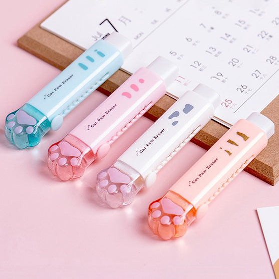 Paper Bear Shop Kawaii Cat paw eraser