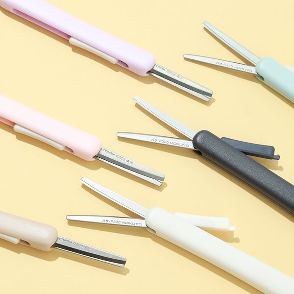 Paper Bear Shop Kawaii KOKUYO Saxa Poche Compact Scissors