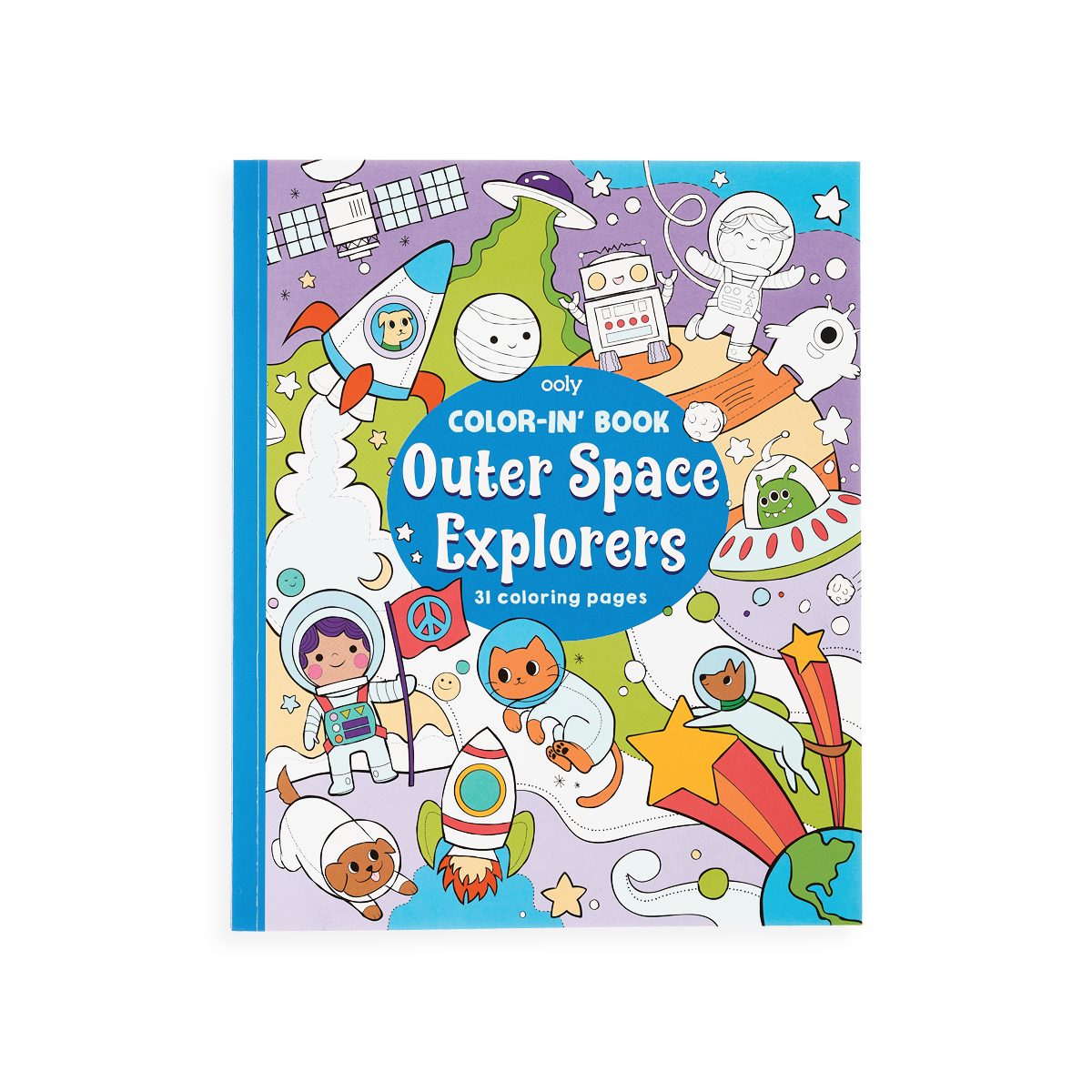 Paper Bear Shop OOLY outerspace color in book