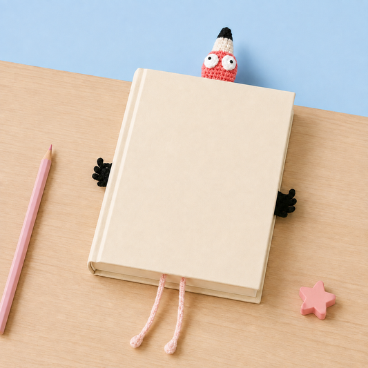 Flamingo Handmade Crochet Bookmark