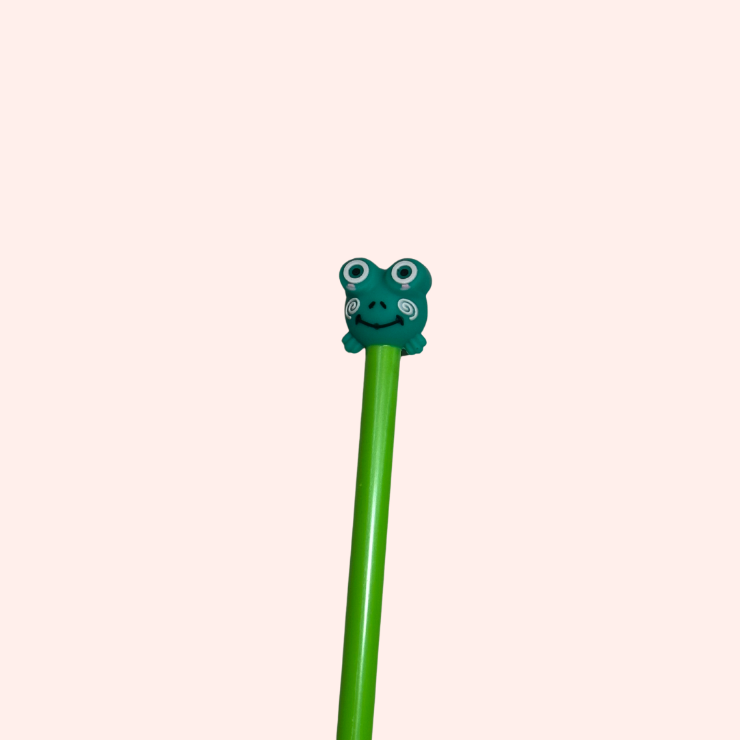 Kawaii Green Gel Pen (10 shapes)