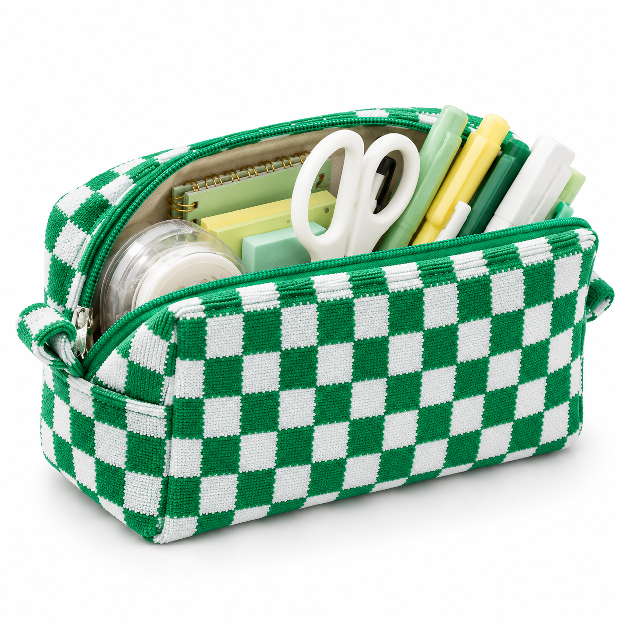 Picnic Check Pencil Pouch
