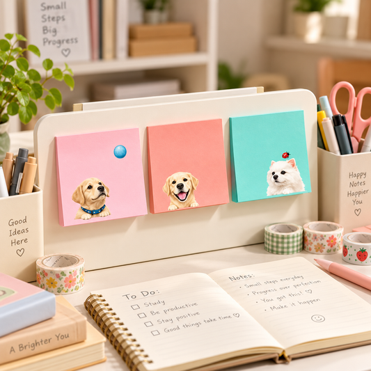Party Pups Sticky Notes