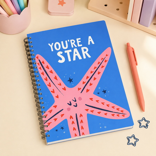 You’re A Star A5 Spiral Notebook
