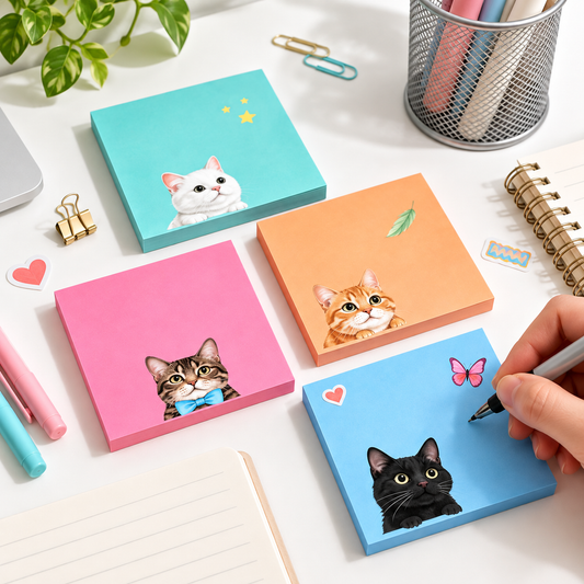 Kawaii Cats Sticky Notes