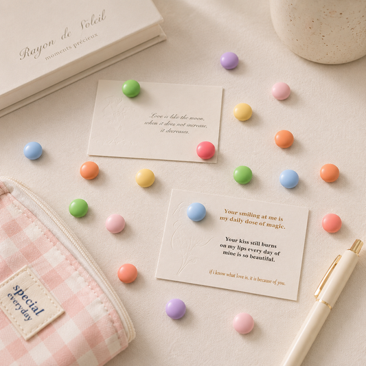 Pastel Dot Magnet (set of 12)