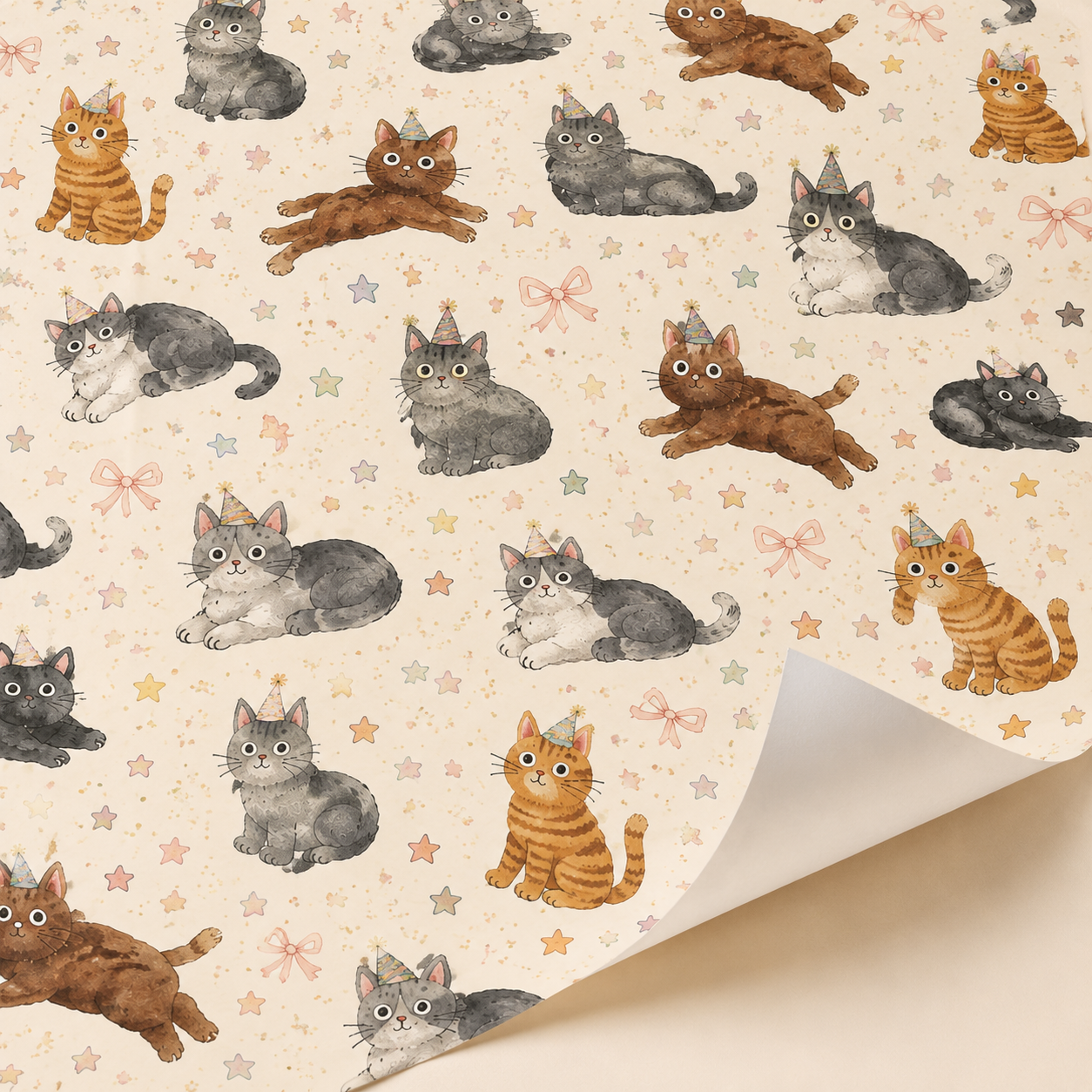 Party Cats Gift Wrapping Paper