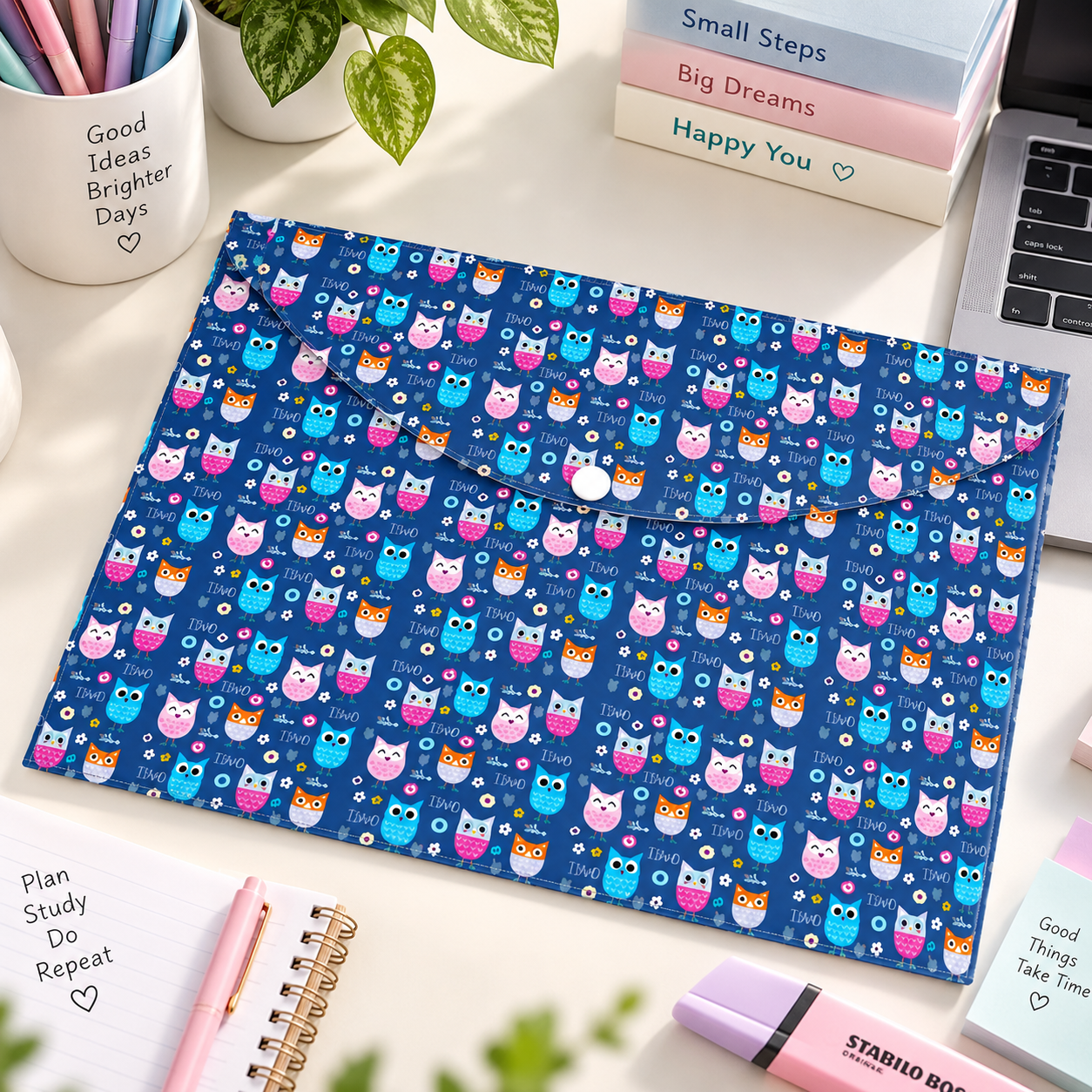 Night Owls A4 Document Folder