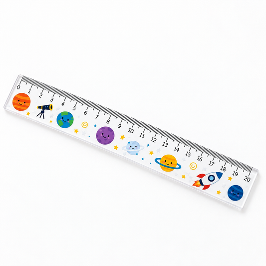 Space Vibes Acrylic Ruler