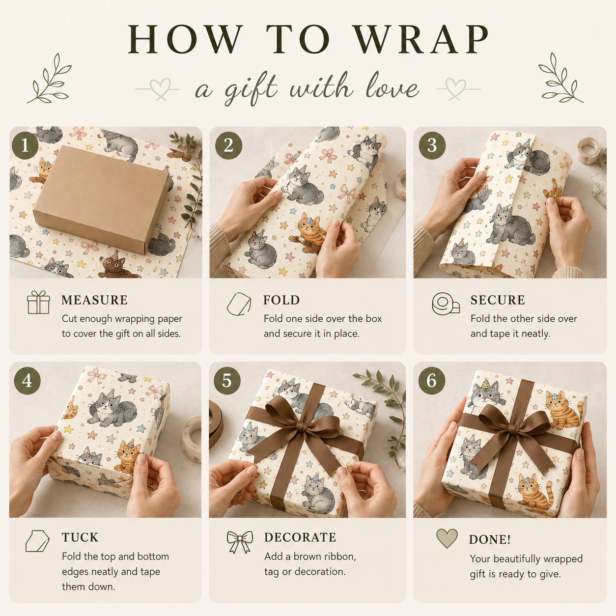 Party Cats Gift Wrapping Paper