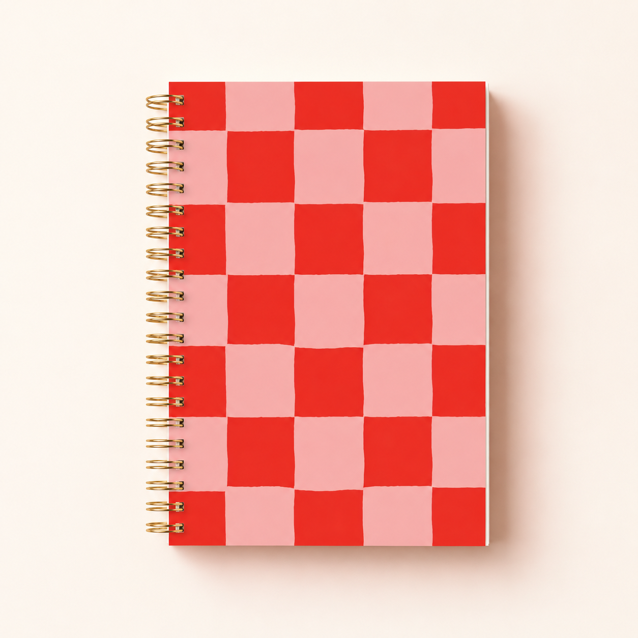 Classic Check A5 Spiral Notebook