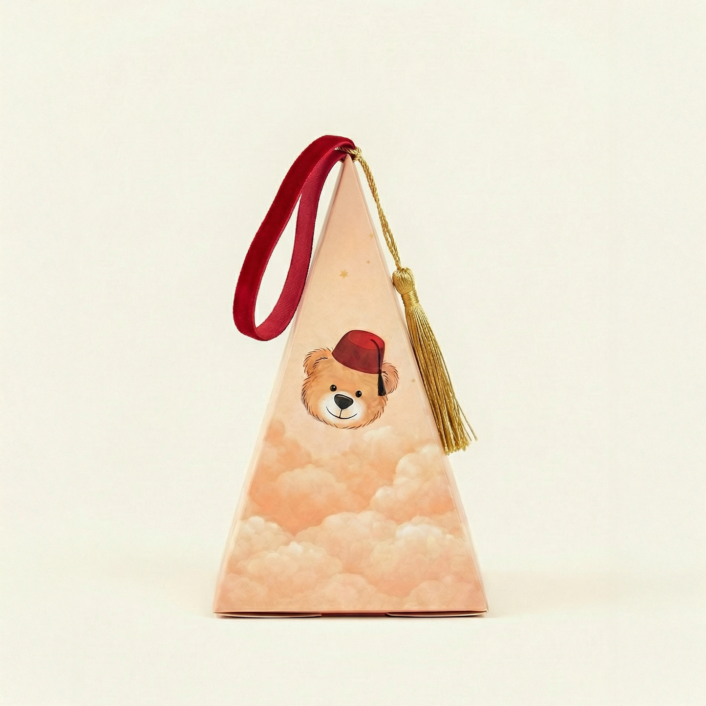 Grangaoh Box - Pyramid (Beige)