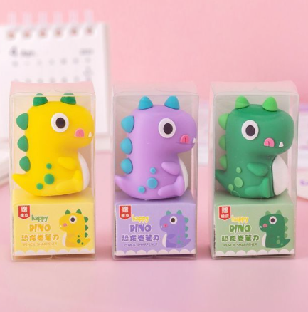 Kawaii Cartoon Dinosaur Sharpener