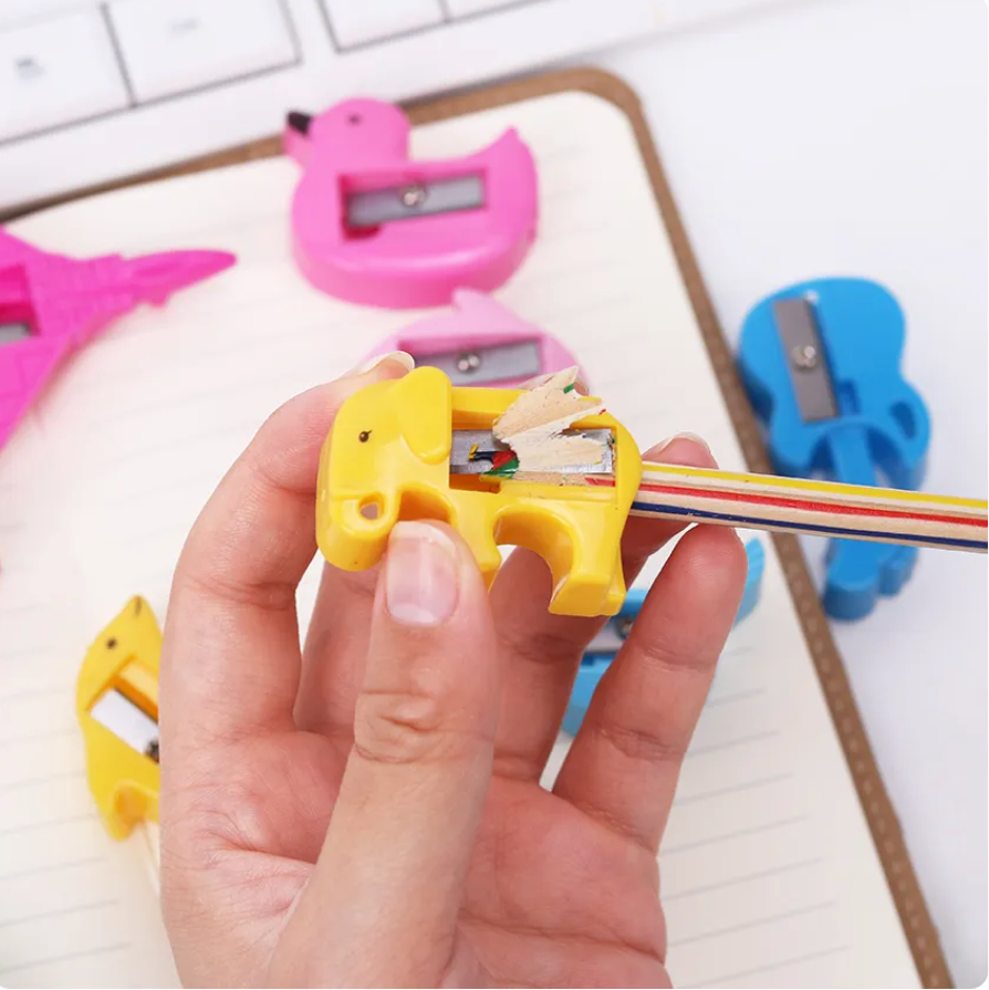 Cute animal shaped sharpeners (8 shapes)