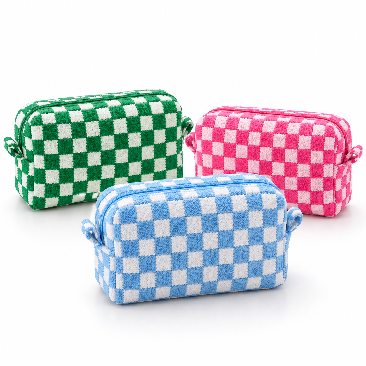 Picnic Check Pencil Pouch