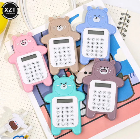 Pocket Sized Bear Calculator (2 colors)