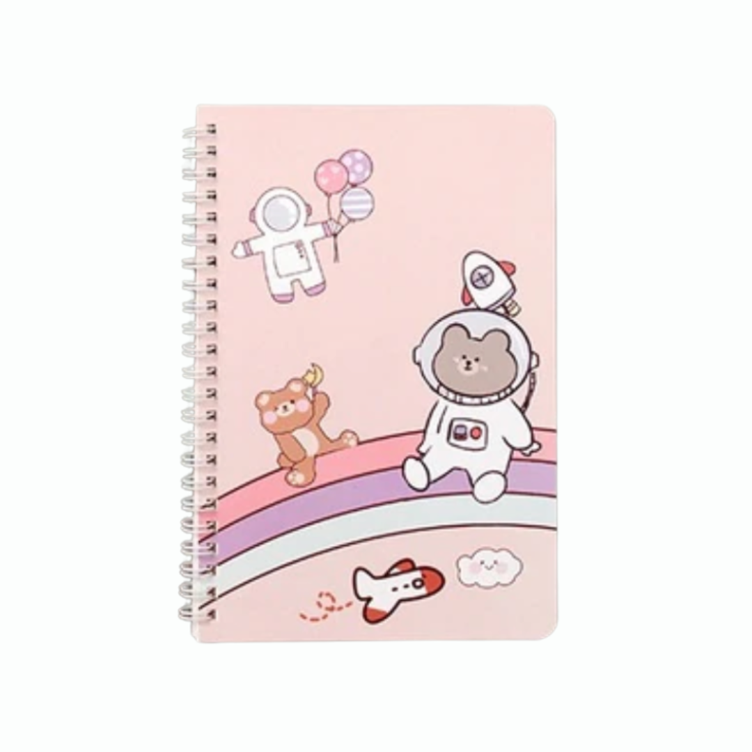 cute A5 spiral notebook 