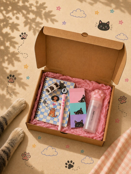 Purr-fect School Day Box 🐾
